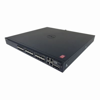 0WKWF4 Dell Networking N3000 Series N3024F 24 x SFP Ports 1000Base-SX + 2 x SFP+ Ports + 2 x Ports 1000Base-T Combo Layer 2 Managed Rack-Mountable Gigabit Ethernet Network Switch