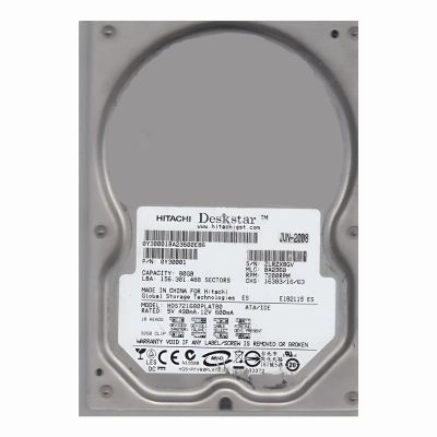 0Y30001 Hitachi Deskstar 7K160 80GB 7.2K RPM IDE ATA/133 8MB Cache 3.5-Inch Hard Disk Drive