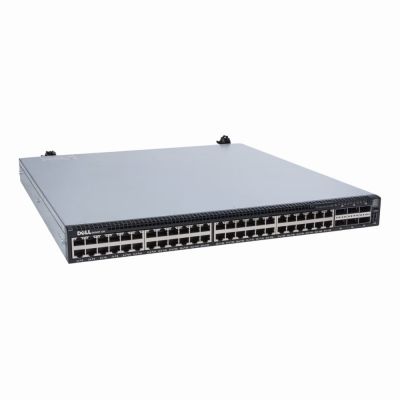 0YVCK0 Dell EMC PowerSwitch S4048T-ON 48 x SFP+ Ports 10GBase-T + 6 x QSFP+ Ports 40GBase-X Layer 3 Managed 1U Rack-mountable Gigabit Ethernet Network Switch