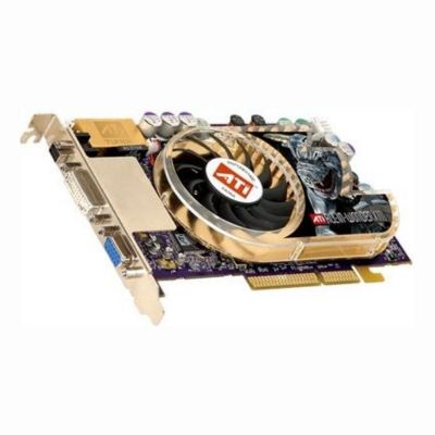 100-714204 ATI Technologies All-In-Wonder Radeon X800 XT 256MB GDDR3 VGA DVI VIVO AGP Video Graphics Card