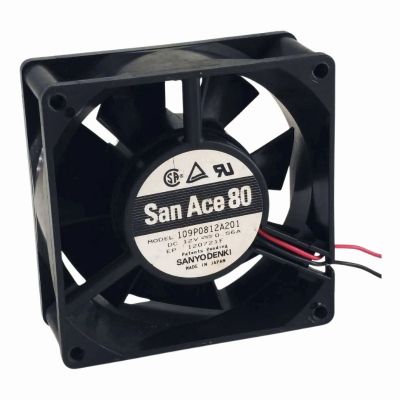 109P0812A201 Sanyo Denki 80mm 12V 0.56A Cooling Fan