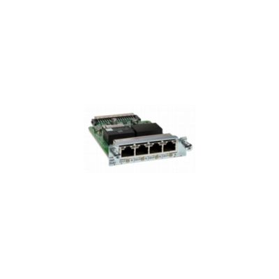 Cisco VWIC3-4MFT-T1/E1 3rd Generation 4-Port T1/E1 Multiflex module