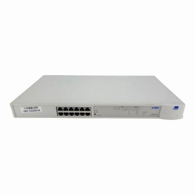 1661-010-000-3.00 3Com SuperStack ll 500 12 x Ports Dual Speed Hub Switch
