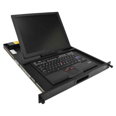 1723-3RX IBM 15-Inch 39M2973 1U Console Kit with USB Keyboard
