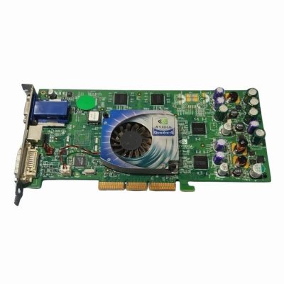 180-10080-0000-A04 Nvidia Quadro 4 750 XGL 128MB DDR AGP 4X VGA DVI S-Video