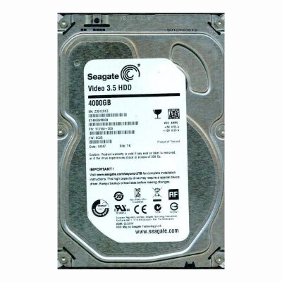 1F3168-300 Seagate Video 3.5 4TB 5.9K RPM 6Gb/s SATA 64MB Cache 3.5-inch Hard Disk Drive