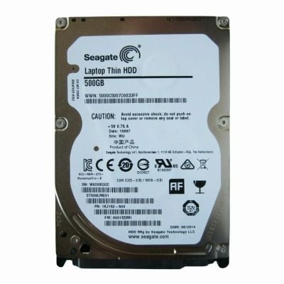 1KJ152-500 Seagate Momentus Thin 500GB 7.2K RPM 6Gb/s SATA 512e 32MB Cache 2.5-Inch Hard Disk Drive