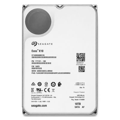 1TT131-180 Seagate 10TB 7200RPM SATA 6Gb/s 3.5-Inch Hard Drive