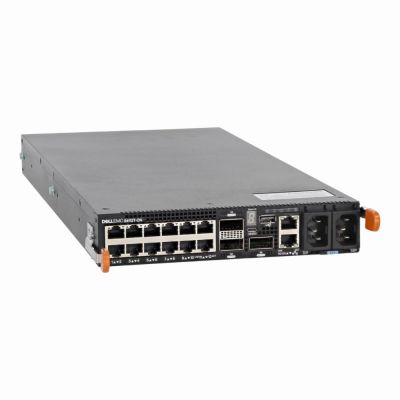 1WXC7 Dell S4100-ON Series S4112T-ON 12 x RJ-45 Ports 10GBase-T + 3 x QSFP28 Ports Layer 2 Managed Rack-Mountable Gigabit Ethernet Network Switch