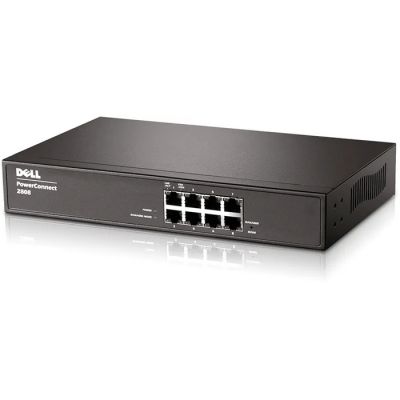 210-27775 Dell PowerConnect 2808 8-Port 1U Gigabit Ethernet Switch