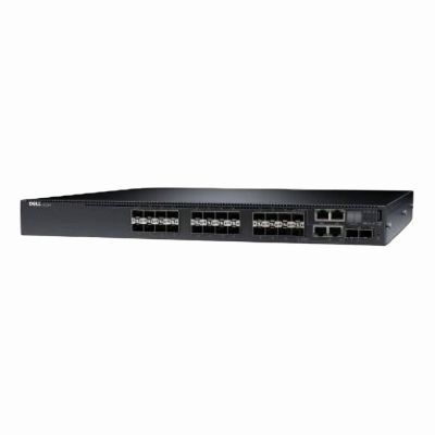 210-ABOE Dell Networking N3000 Series N3024F 24 x SFP Ports 1000Base-SX + 2 x SFP+ Ports + 2 x Ports 1000Base-T Combo Layer 2 Managed Rack-Mountable Gigabit Ethernet Network Switch