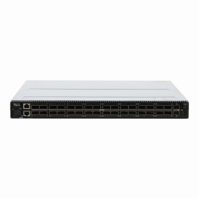 210-AETE Dell PowerSwitch Z-Series Z9100-ON 32 x Port QSFP28 100GBase-X + 2 x SFP+ Ports Layer 3 Managed Gigabit Ethernet Network Switch