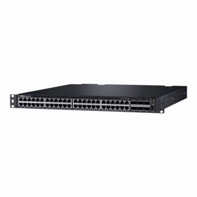 210-AHMX Dell PowerSwitch S-Series S4048T-ON 48 x RJ-45 Ports 10GBase-T + 6 x QSFP+ Ports Layer 3 Managed 1U Rack-mountable Gigabit Ethernet Network Switch
