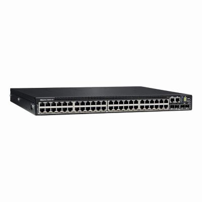 210-ASOX Dell N3248P-On 48-Ports 10/100/1000Base-T RJ-45 PoE+ 4-Ports 10GBase-X SFP+ 2-Ports 100GBase-X QSFP28 Gigabit Ethernet Network Switch