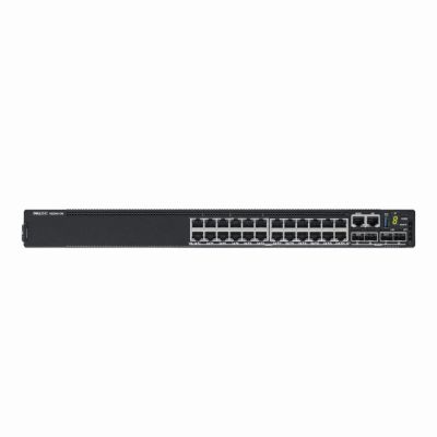 210-ASPJ Dell PowerSwitch N2200-ON Series N2224X-ON 24 x RJ-45 Ports 2.5GBase-T + 4 x SFP28 Ports + 2 x QSFP+ Ports Layer 3 Managed 1U Rack-Mountable Gigabit Ethernet Network Switch