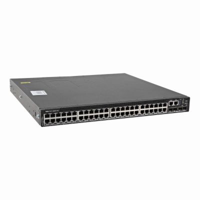 210-AXFC Dell PowerSwitch N2200-ON Series N2248X-ON 48 x RJ-45 Ports 2.5GBase-T + 4 x SFP28 Ports + 2 x QSFP+ Ports Layer 3 Managed 1U Rack-Mountable Gigabit Ethernet Network Switch