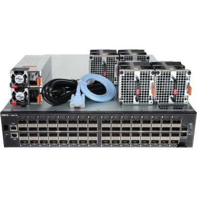 210-BFBN Dell Z9664F-ON 64x400GbE QSFP56-DD 2x10GbE SFP+ Switch