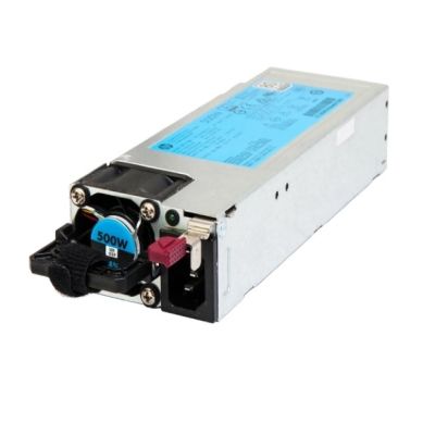 723597-B21 HP 500-Watts Flex Slot Platinum Hot-Pluggable Power Supply Kit for ProLiant DL360 DL380 ML350 Gen9 Server