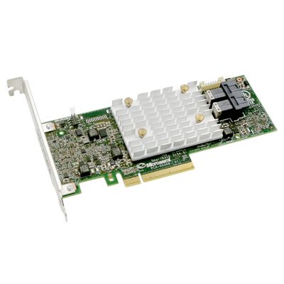 Adaptec 2291000-R 3154-8I 12 Gbps PCIe Gen3 SAS/SATA SmartRAID Adapter with 16 Internal Native Ports and LP/MD2 Form Factor Does Not Include Cables