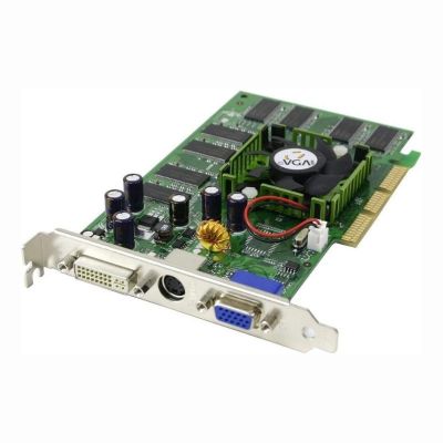 256-A8-N313-BX EVGA e-GeForce FX 5500 256MB 128-Bit DDR DVI/ D-Sub/ S-Video Out/ AGP 4X/8X Video Graphics Card