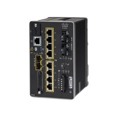 IE-3200-8P2S-E Cisco Catalyst IE3200 Series IE-3200-8P RJ-45 8 x Ports PoE+ 1000Base-T + 2 x Ports SFP Layer 3 Managed Gigabit Ethernet Rugged Switch