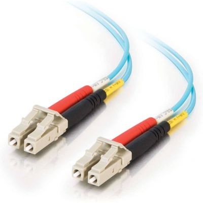 33050 C2G 50/125 OM3 Duplex Multimode PVC Fiber Optic Cable