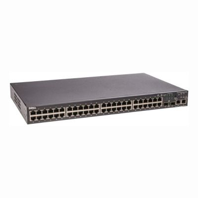 3448P Dell PowerConnect 3400 Series 48 x Ports PoE 10/100Base-T + 2 x SFP Ports Layer 2 Managed 1U Rack-mountable Fast Ethernet Network Switch