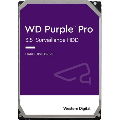 WD101PURP Western Digital Purple Pro 10TB 5.4K RPM SATA 6Gb/s 256MB Cache 3.5-Inch Surveillance Hard Drive