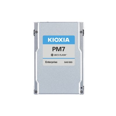 KPM7VRUG3T84 Kioxia PM7-R 3.84TB 24Gb/s SAS 2.5-Inch SED Read Intensive Solid State Drive