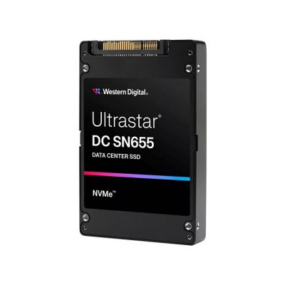 WUS5EA138ESP7E1 Western Digital Ultrastar DC SN655 3.84TB PCIe Gen4 NVMe 1.4b U.3 15mm Solid State Drive