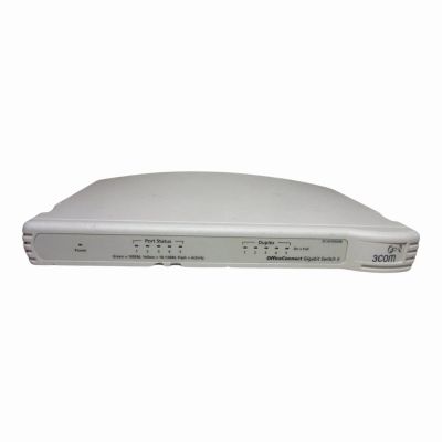 3C1670500B-US 3Com OfficeConnect 5-Port Ethernet Switch 5 x 10/100/1000Base-T LAN Ethernet Switch
