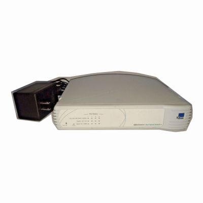 3C16733A 3Com OfficeConnect Dual Speed Switch 4 4 x 10/100Base-TX LAN Ethernet Switch