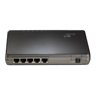 3CGSU05 3Com 5-Port 10/100/1000Base-T Gigabit Ethernet Switch