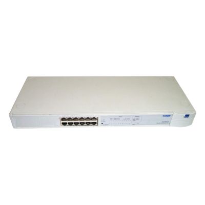 3C16610 3Com 12-Port 10/100Base-TX Layer 3 Managed Rack-Mount Network Hub