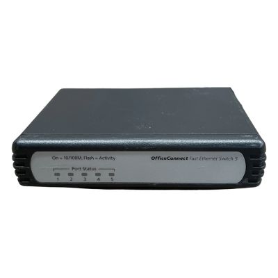 3C16790C 3Com 5-Port 10/100Base-TX Fast Ethernet Dual Speed Network Switch
