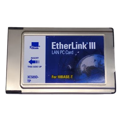 3C589D 3Com 10Mb/s 10Base-T 1-Port PC Card Ethernet Adapter