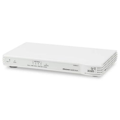 3CR858-91 3Com 4x10/100Base-TX LAN 1x10/100Base-TX WAN Cable/DSL Router