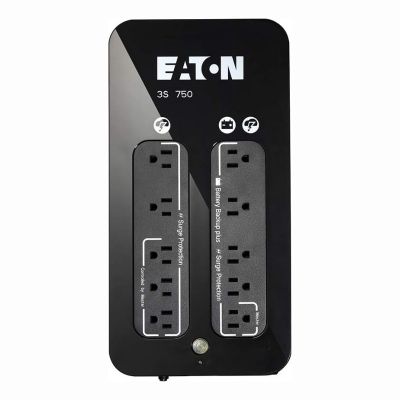 3S750 Eaton 450-Watts 110V 750VA Lead-Acid Desktop Mini Tower Standby UPS