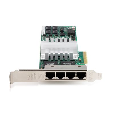 435506-001 HP NC364T 4 x Ports PCI-Express 10/100/1000Base-T Gigabit Ethernet Network Interface Card