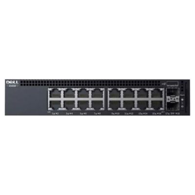 463-5910 Dell X1018P 16-Port PoE+ Layer 2 Switch with 2 SFP Uplink