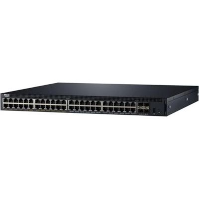 463-5912 Dell X1052P 48-Ports PoE+ Switch 1U Rack 4x10G SFP+ Uplink