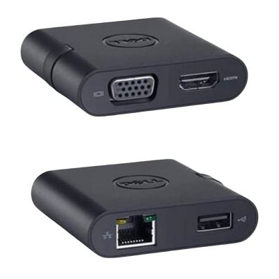 470-ABHH Dell USB 3.0 to HDMI / VGA / Ethernet / USB 2.0 Adapter