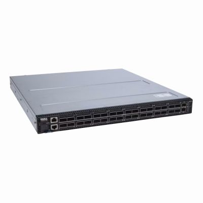 4HW8N Dell Z9100-ON 32 x Ports 10/10/25/40/50/100 Gigabit Ethernet SFP+ Layer 3 Managed Switch