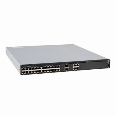 4KTG1 Dell S4100-ON Series S4128T-ON 28 x RJ-45 Port 10GBase-T + 2 x QSFP28 Port Layer 3 Managed 1U Rack-mountable Gigabit Ethernet Network Switch