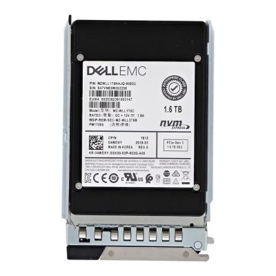Dell 4WDXY 1.6TB TLC NVMe SSD 2.5" Gen3 X4 MU SSD