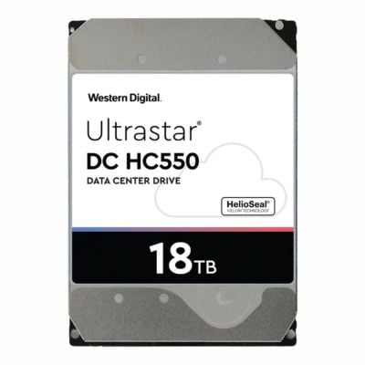 4XB7A69712 WD Ultrastar DC HC550 18TB 7.2K RPM SAS 12Gb/s 3.5-Inch Hard Drive