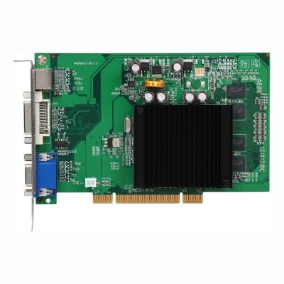 512-P1-N402-LR EVGA GeForce 6200 512MB DDR 64-Bit VGA/ DVI-I/ S-Video PCI 2.1 Video Graphics Card