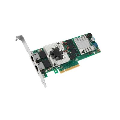 540-11070 Dell Dual-Ports RJ-45 10Gb/s 10GBase-T 10 Gigabit Ethernet PCI Express 2.1 x8 Converged Network Adapter by Intel