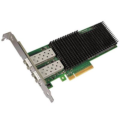 540-BCDH Dell Intel XXV710-Da2 2-Ports 25GbE SFP28 PCI Express 3.0 x8 Gigabit Ethernet Server Network Adapter Card