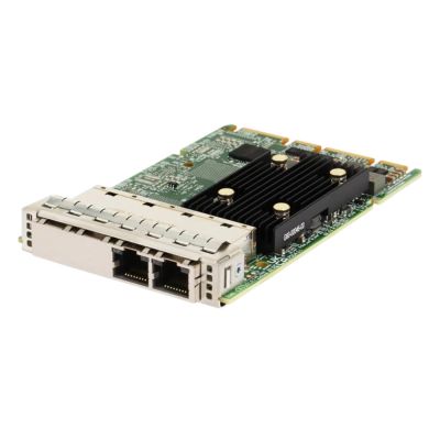 540-BFPR Dell Broadcom 57412 Dual-Port 10GbE BASE-T OCP Network Interface Card 3.0